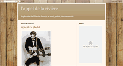 Desktop Screenshot of lappeldelariviere.blogspot.com