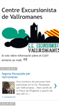 Mobile Screenshot of centreexcursionistavallromanes.blogspot.com