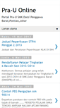 Mobile Screenshot of pra-u-online.blogspot.com