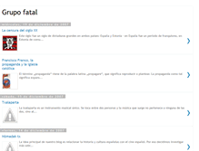 Tablet Screenshot of grupofatal.blogspot.com