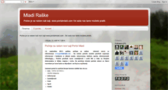 Desktop Screenshot of mladiraske.blogspot.com