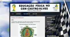 Desktop Screenshot of esportenocastroalves.blogspot.com