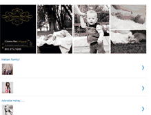 Tablet Screenshot of christinamaephotography.blogspot.com