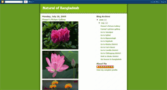 Desktop Screenshot of naturalbangladesh.blogspot.com