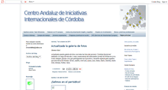 Desktop Screenshot of iniciativasinternacionalescordoba.blogspot.com