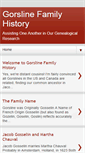 Mobile Screenshot of gorslinefamilyhistory.blogspot.com