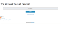 Tablet Screenshot of nazehan.blogspot.com