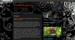 Desktop Screenshot of meninamalouca.blogspot.com