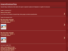 Tablet Screenshot of maestramarinachieti.blogspot.com
