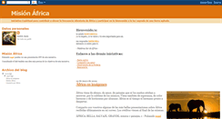 Desktop Screenshot of misionafricamision.blogspot.com