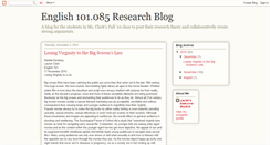 Desktop Screenshot of eng101research.blogspot.com