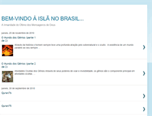 Tablet Screenshot of islaobrasil.blogspot.com