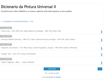 Tablet Screenshot of dicionariodapinturauniversal.blogspot.com