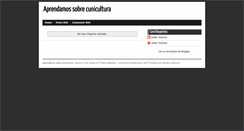 Desktop Screenshot of cuniculturamcj.blogspot.com