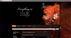 Desktop Screenshot of everythingtime.blogspot.com