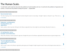 Tablet Screenshot of human-scale.blogspot.com