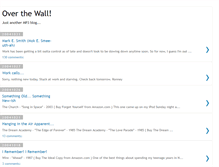 Tablet Screenshot of over-the-wall.blogspot.com