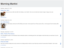 Tablet Screenshot of morning-martini.blogspot.com