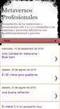 Mobile Screenshot of metaversosprofesionales.blogspot.com