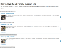 Tablet Screenshot of kenyabuckheadfamily.blogspot.com