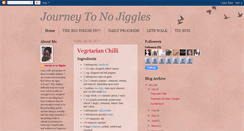 Desktop Screenshot of journeytonojiggles.blogspot.com