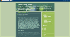 Desktop Screenshot of digginguptheancient.blogspot.com