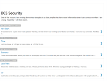 Tablet Screenshot of dcssec.blogspot.com