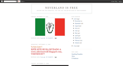 Desktop Screenshot of neverlandisfree.blogspot.com