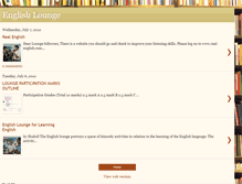 Tablet Screenshot of englishloungeuea.blogspot.com