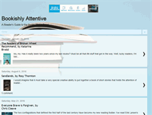 Tablet Screenshot of bookishlyattentive.blogspot.com