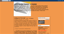Desktop Screenshot of licitapassoapasso.blogspot.com
