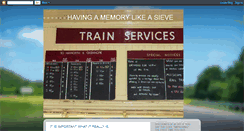 Desktop Screenshot of havingamemorylikeasieve.blogspot.com