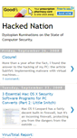 Mobile Screenshot of hackednation.blogspot.com