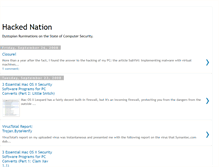 Tablet Screenshot of hackednation.blogspot.com