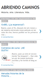 Mobile Screenshot of abriendocaminos-enrique.blogspot.com