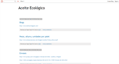 Desktop Screenshot of blogaceitecologico.blogspot.com