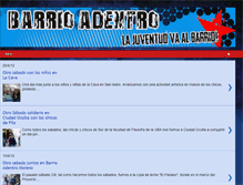 Tablet Screenshot of barrioadentro-educacionpopular.blogspot.com