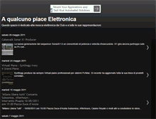Tablet Screenshot of a-qualcuno-piace-elettronica.blogspot.com