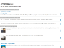 Tablet Screenshot of chromogenic.blogspot.com