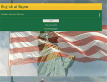 Tablet Screenshot of bayen-english.blogspot.com