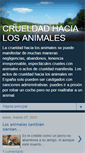 Mobile Screenshot of maltratosanimales.blogspot.com