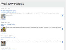 Tablet Screenshot of kawposting.blogspot.com