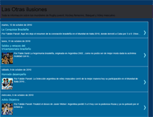 Tablet Screenshot of lasotrasilusiones.blogspot.com