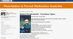 Desktop Screenshot of fluoridationisforcedmedication.blogspot.com