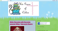 Desktop Screenshot of hisgraceofcakes.blogspot.com