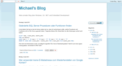 Desktop Screenshot of michael-schwarz.blogspot.com