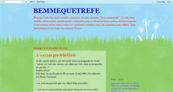 Desktop Screenshot of bemmequetrefe.blogspot.com