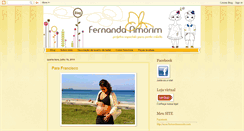 Desktop Screenshot of fernandaamorim.blogspot.com