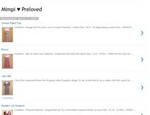 Tablet Screenshot of mimpipreloved.blogspot.com