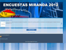 Tablet Screenshot of encuestasmiranda.blogspot.com